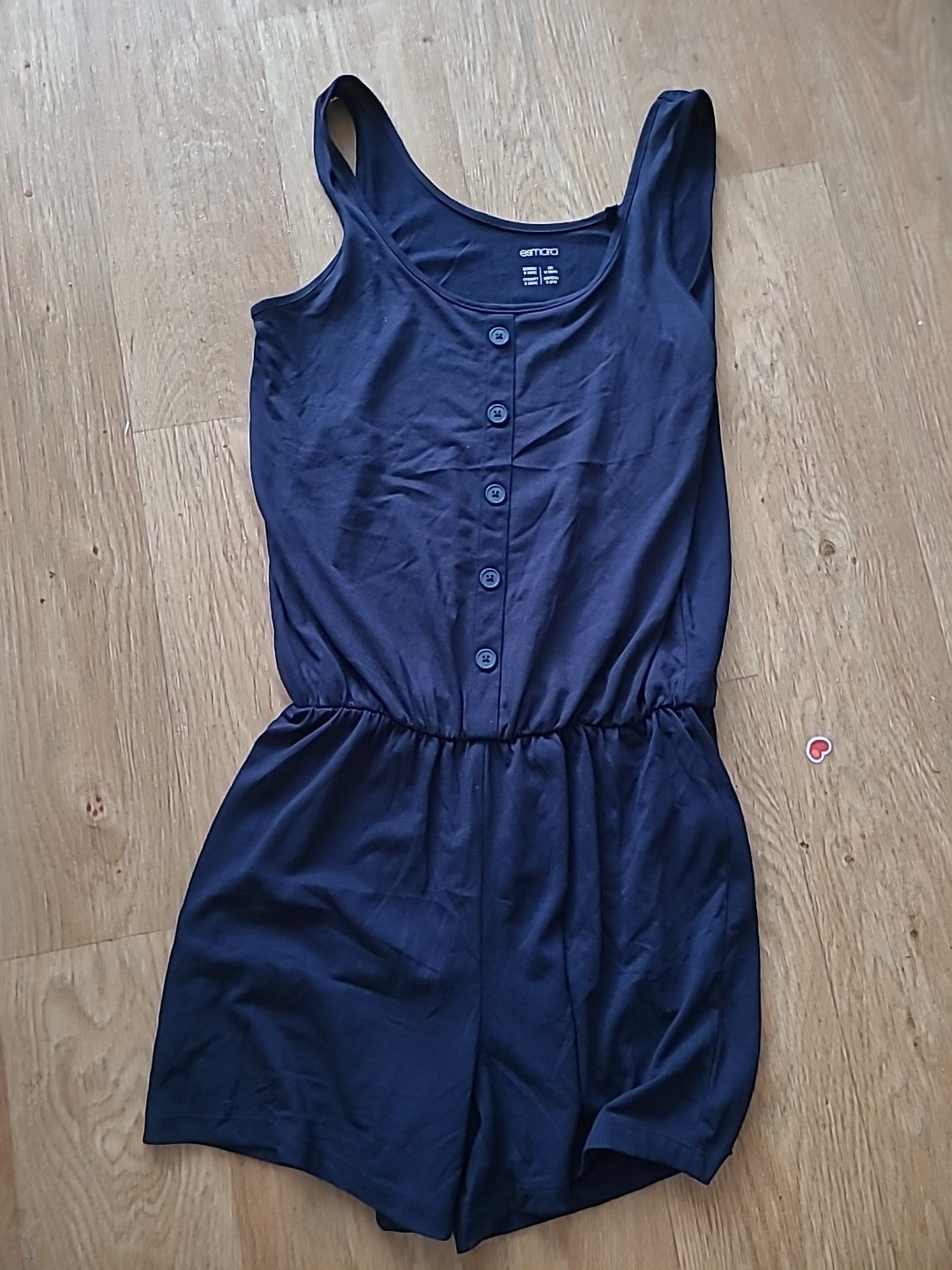 Ladies Esmara Size 8-10 Navy Sleeveless Playsuit