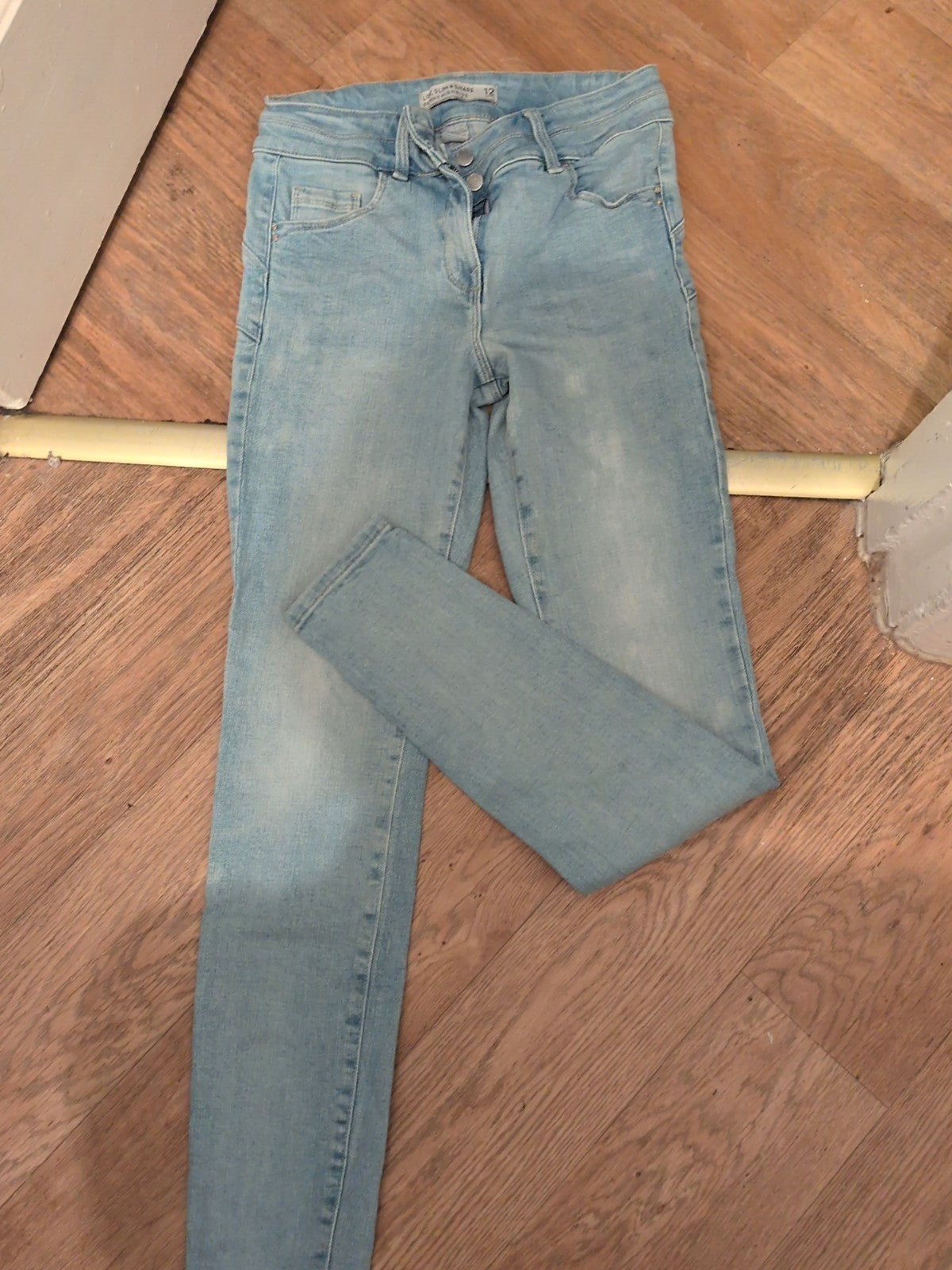 Next 12 Long Skinny High Rise Shape Lift Slim Jeans