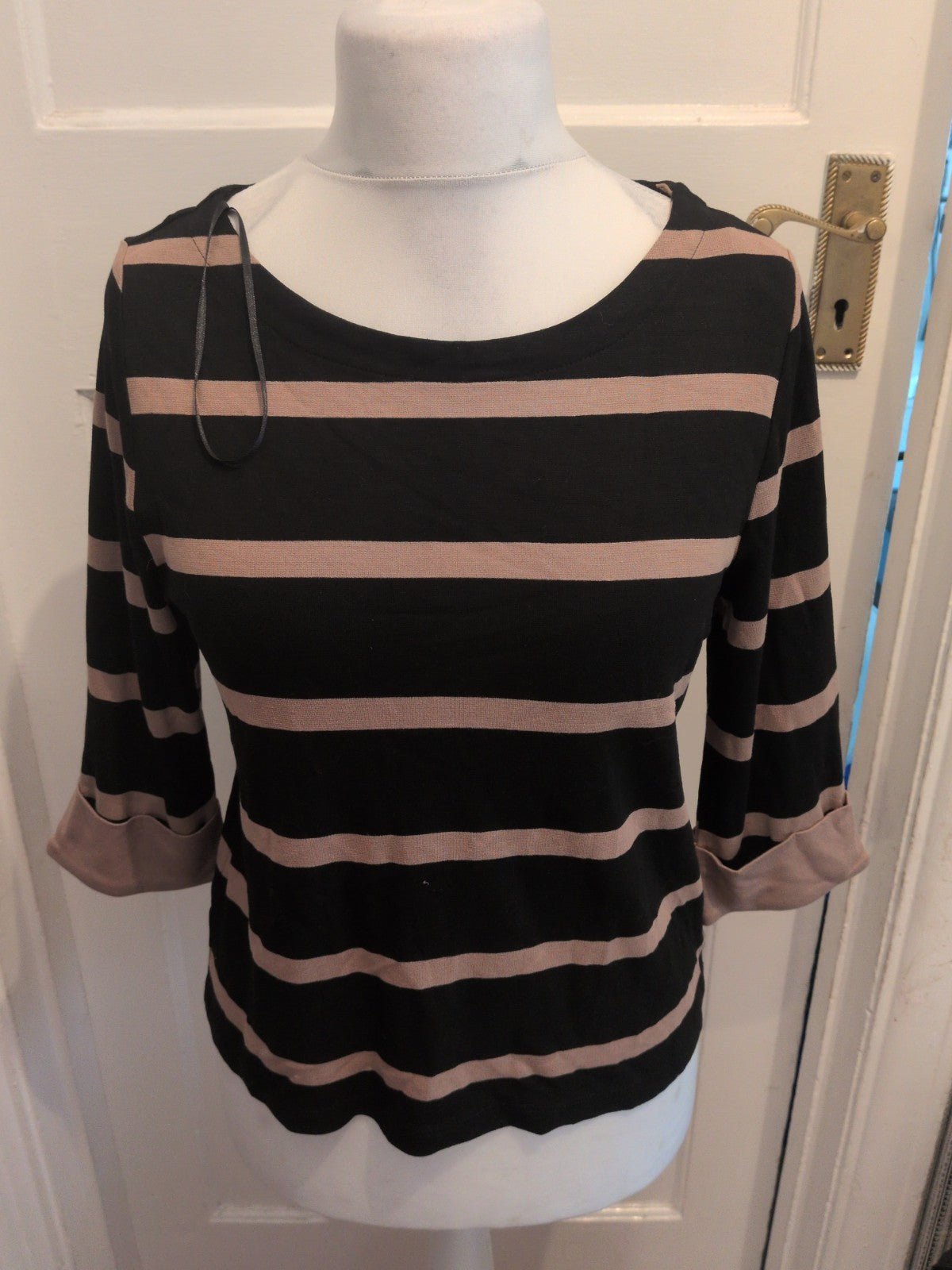 F&F 10 Brown Black Long Sleeve Jumper