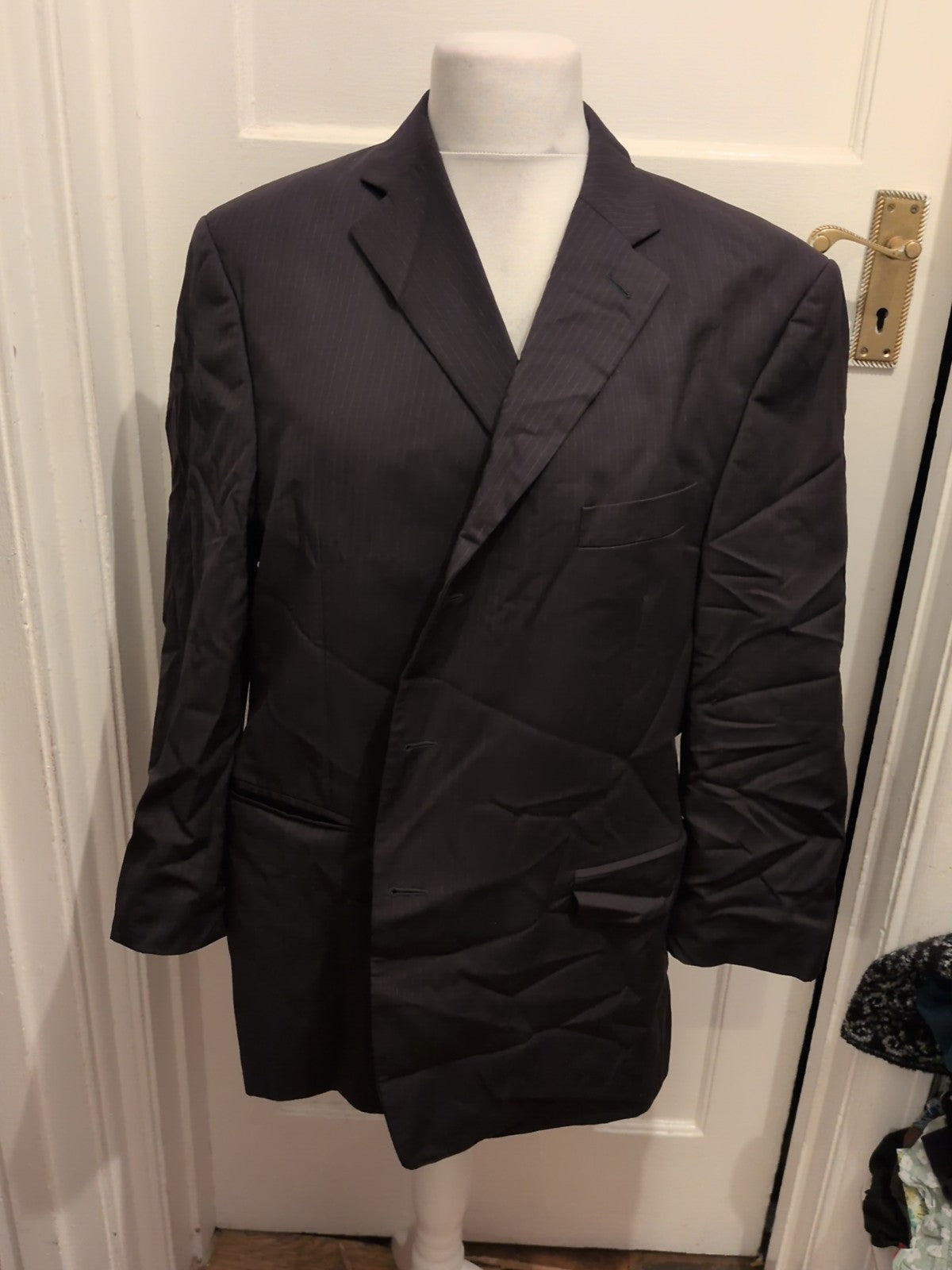 Marks And Spencer 46M Pinstripe Suit Jacket