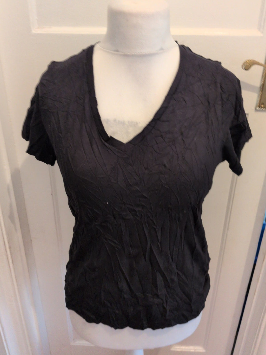 Primark Ref Fit Black T-shirt Ladies Medium