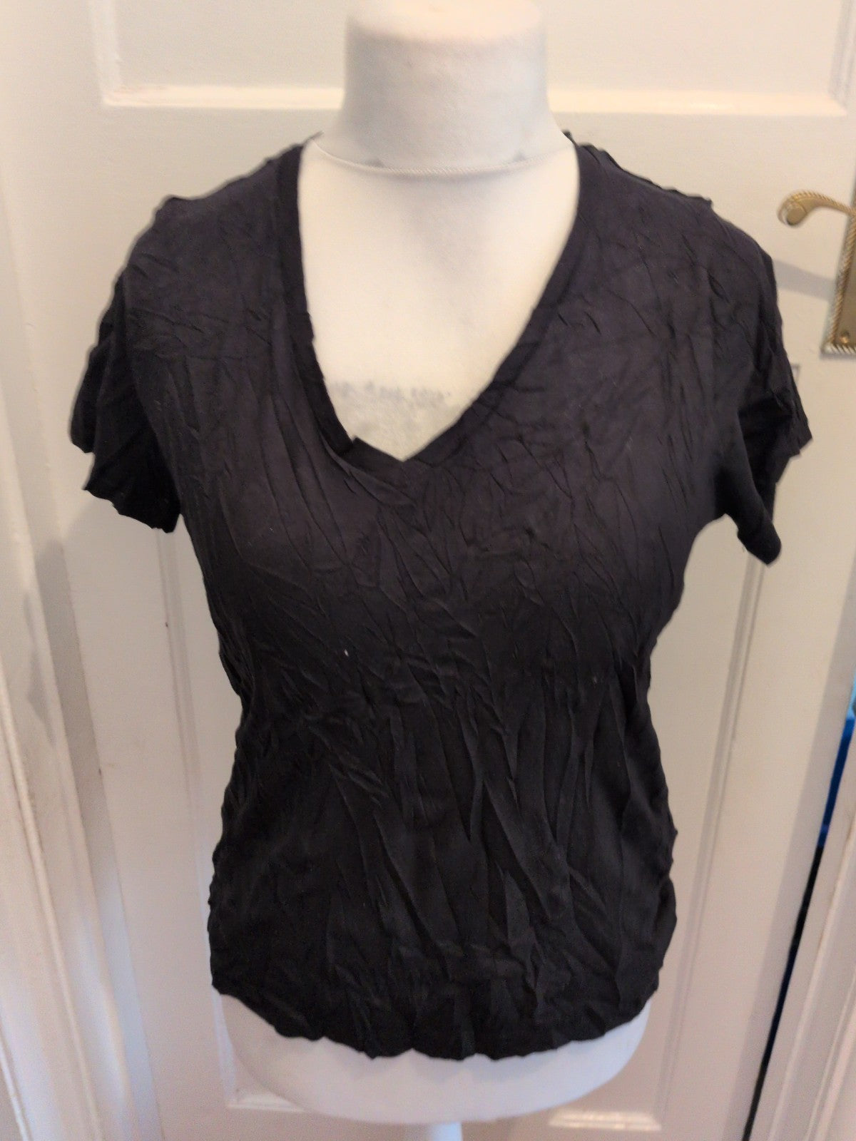 Primark Ref Fit Black T-shirt Ladies Medium
