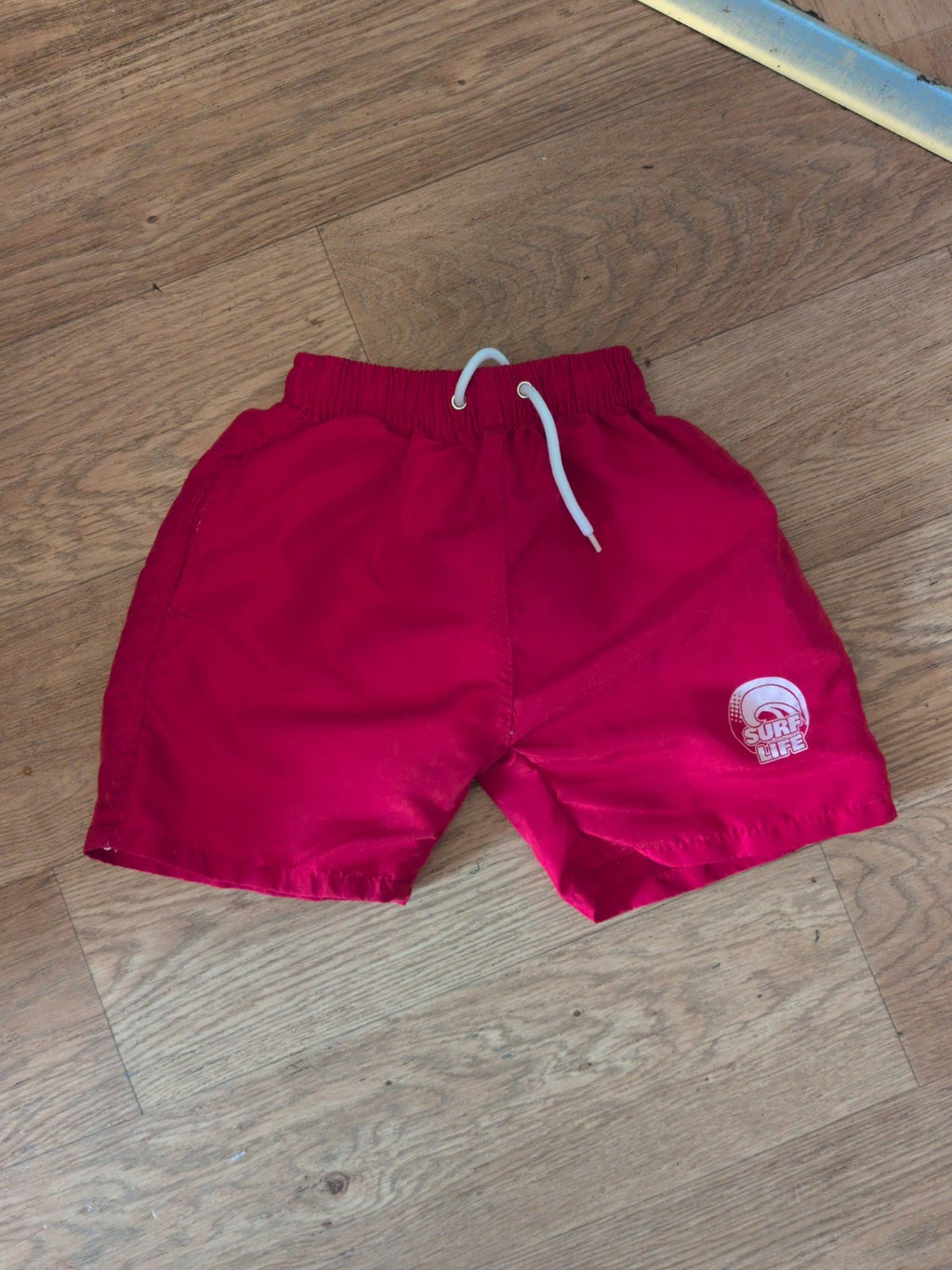 Boys 4-5 Years Red Swim Shorts
