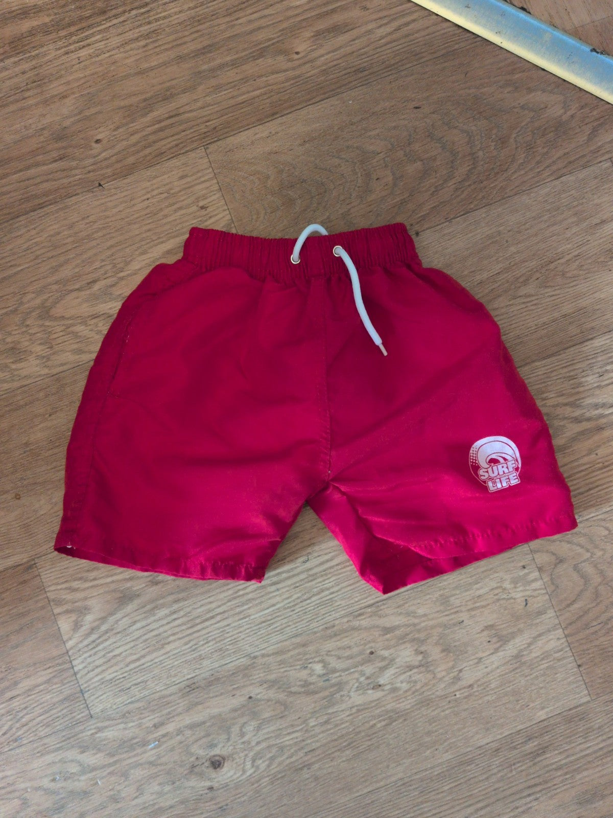 Boys 4-5 Years Red Swim Shorts