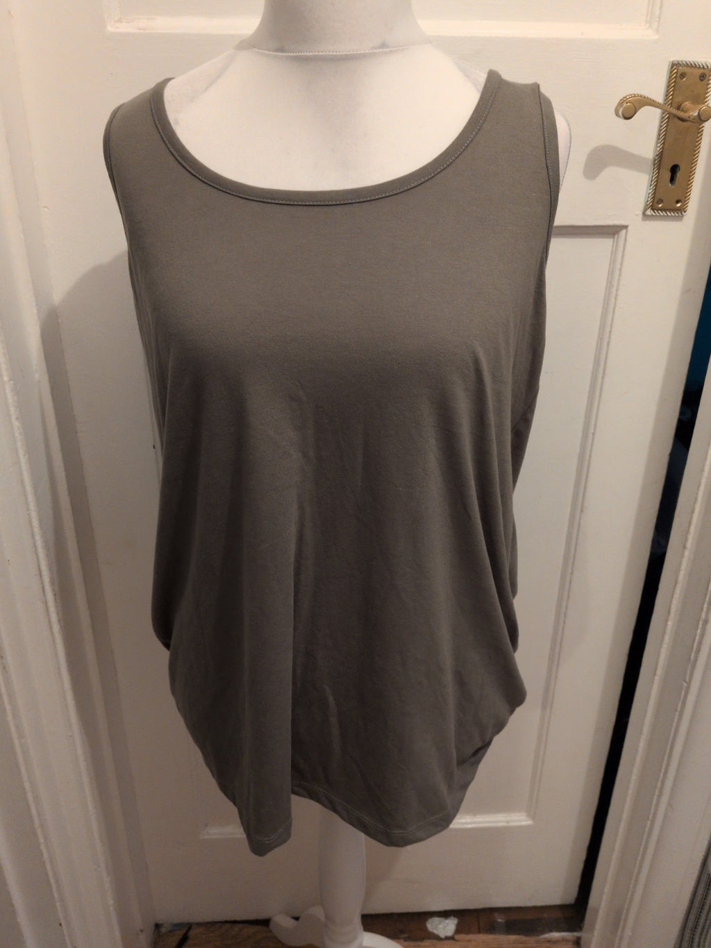 Yours 18 Green Sleeveless T-shirt