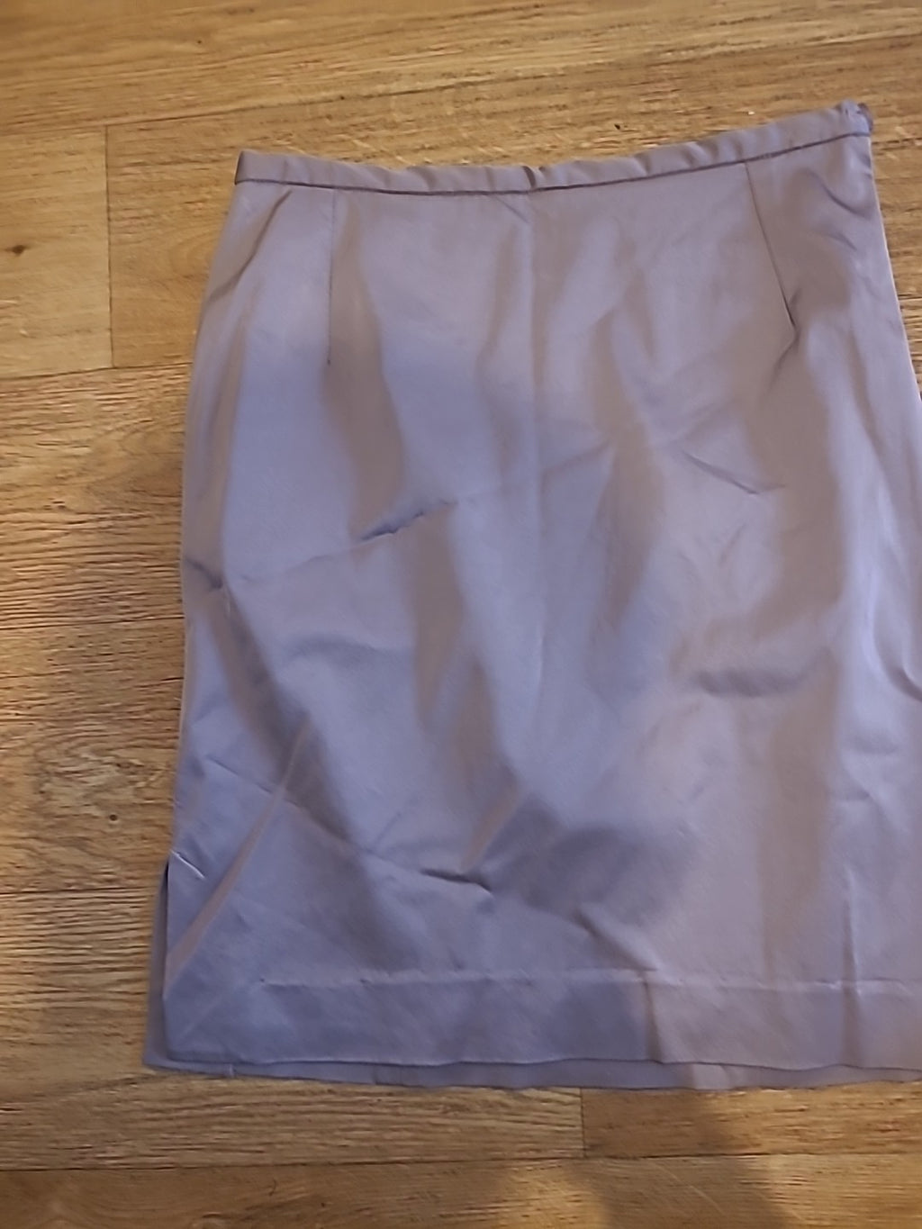 Ladies French Connection Size 10 Purple Mini Spilt Skirt