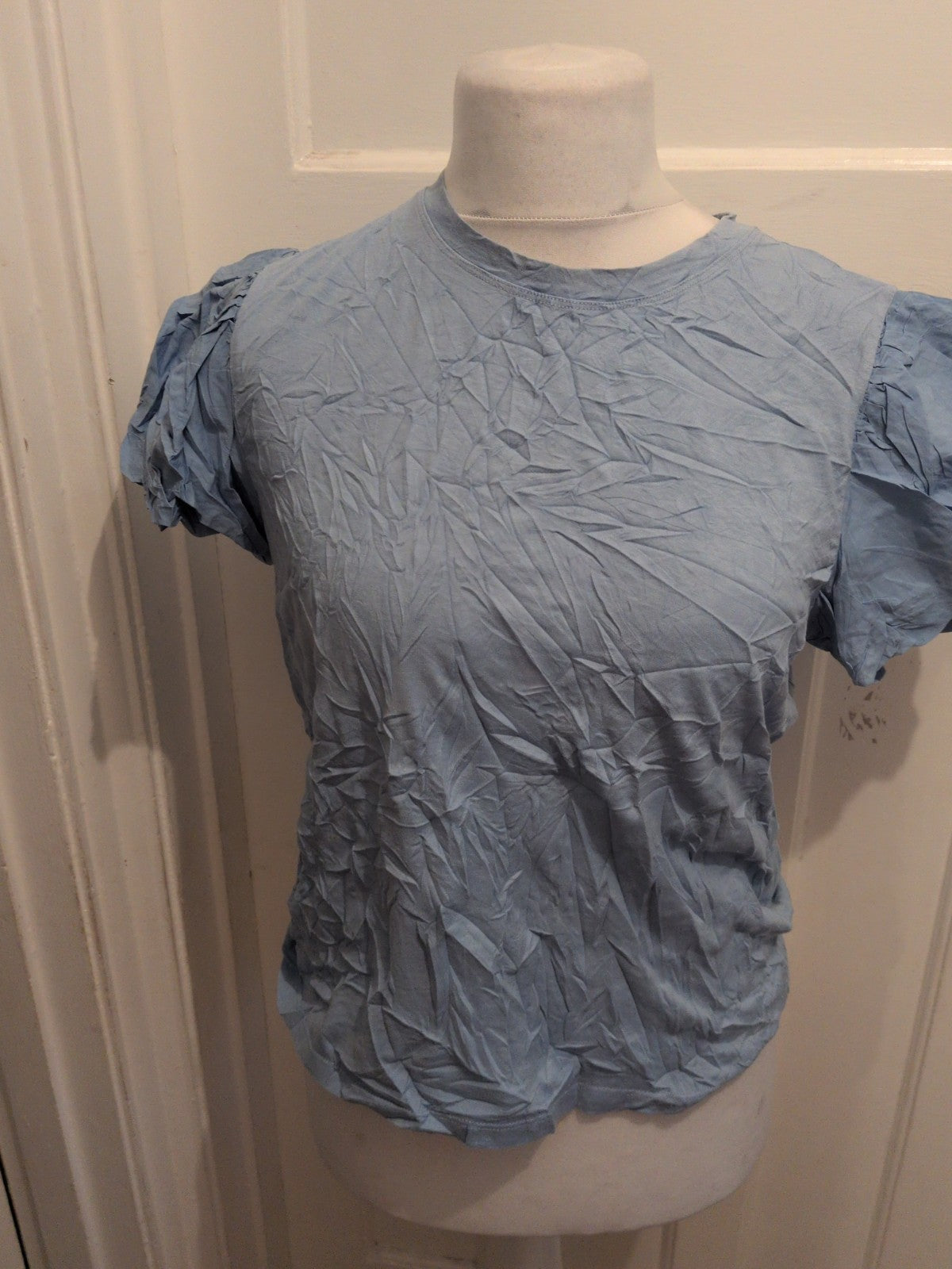 Zara XL Blue Short Sleeve T-shirt