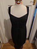 Ladies Ann Taylor Size 6 Black Sleeveless Dress