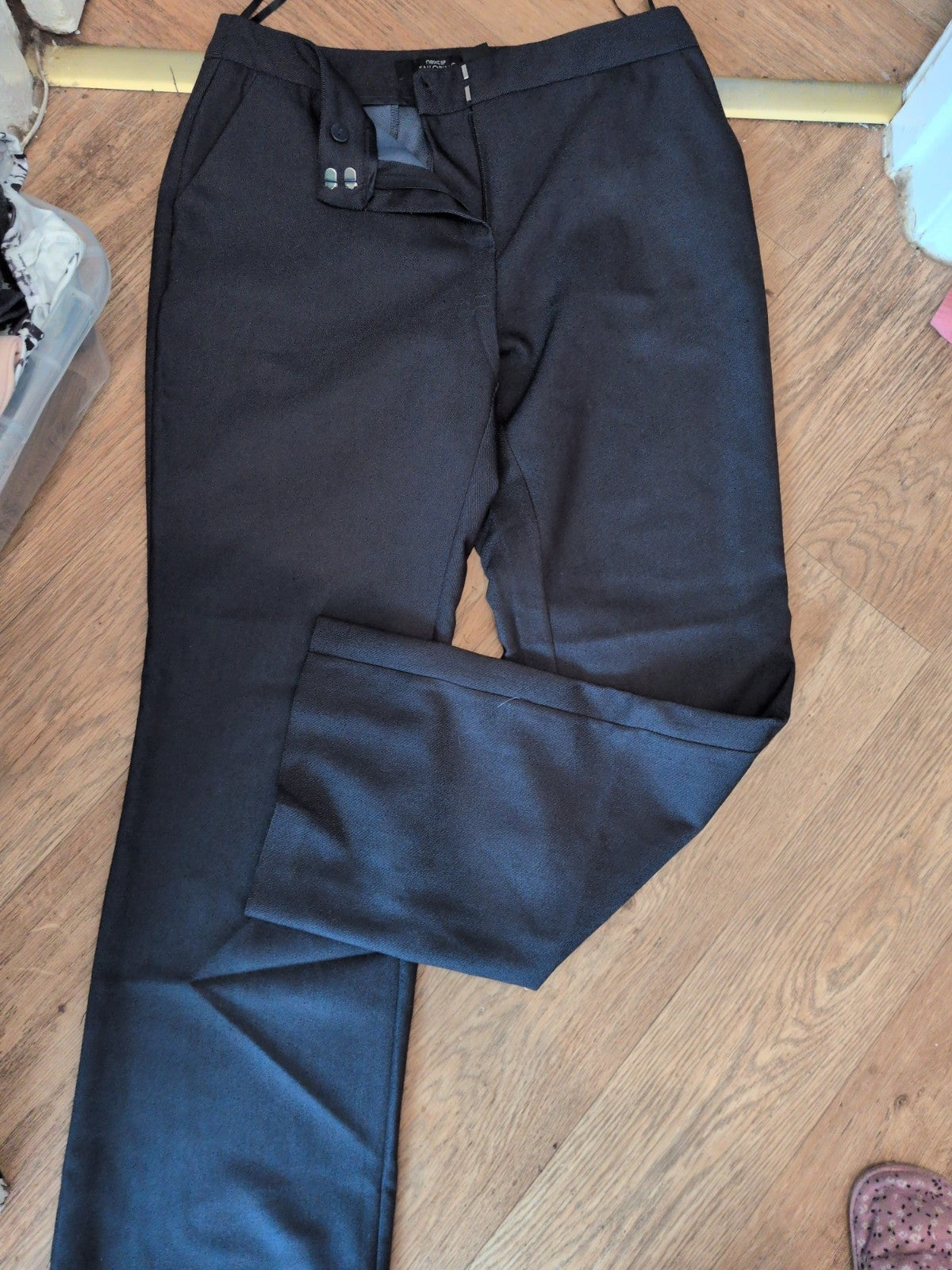 Next 12r Dark Grey Smart Trousers