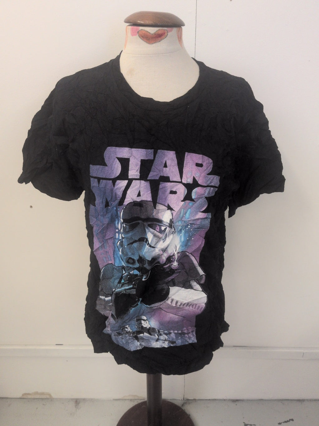 Star Wars Size Small Purple Short Sleeve Stormtrooper T-shirt