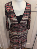 Wallis 10 Multicoloured Long Sleeved Dress
