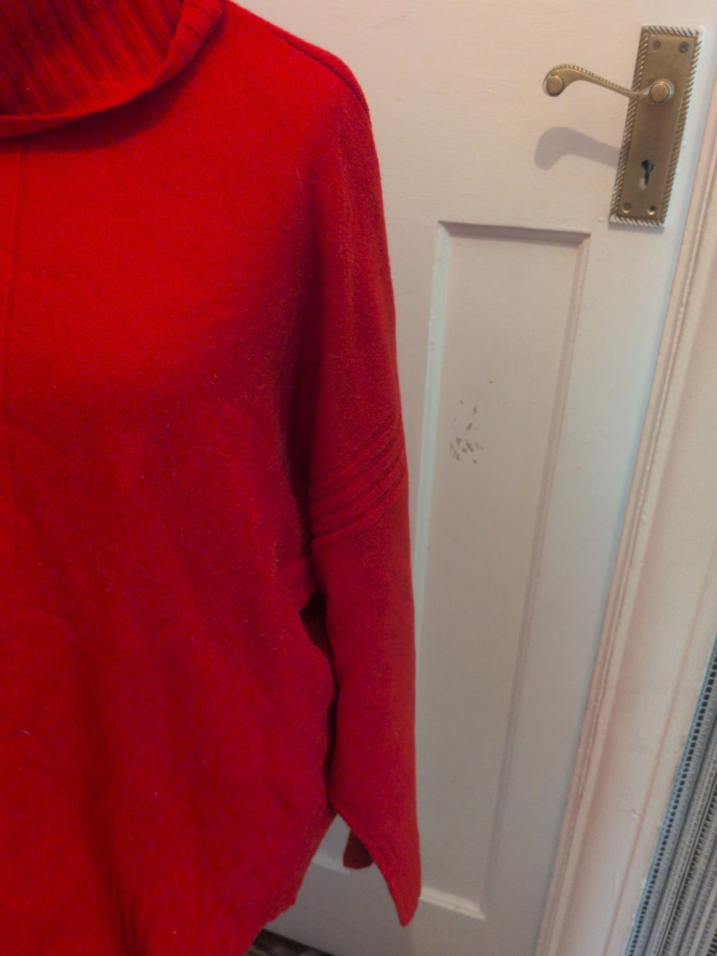 F&F XL High Neck Long Sleeve Red Pullover Jumper