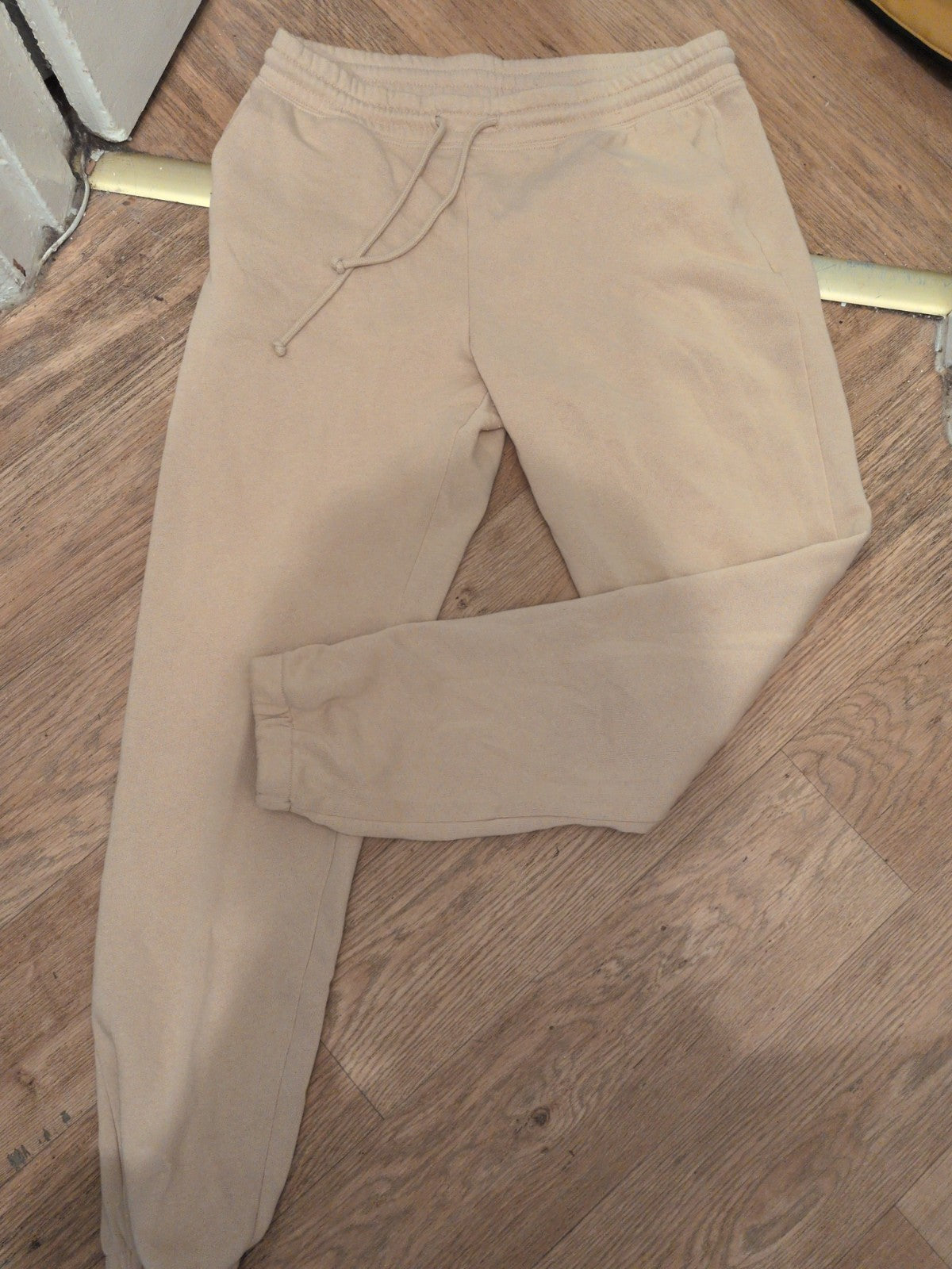 Divided By H&M Medium Beige Elasticated Joggers