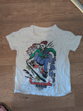 7-8 Years White Printed Short Sleeve T-shirt