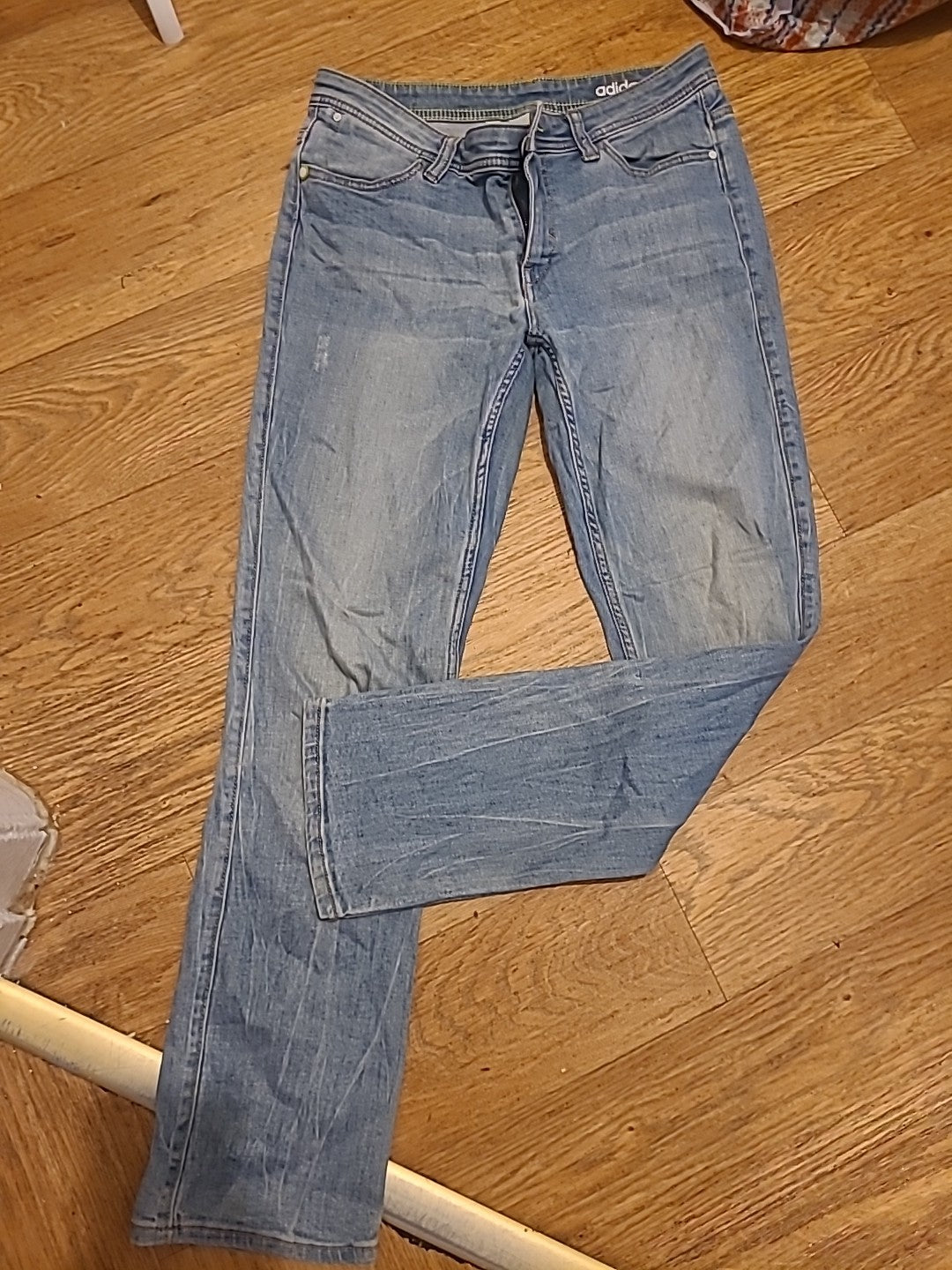Mens Adidas Neo Label Size 28x30 Straight Fit Jeans