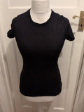 Bella Medium Coffee 1 Black T-shirt