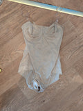 Ladies M&S Size 36B Beige Wired No Padded Body Suit