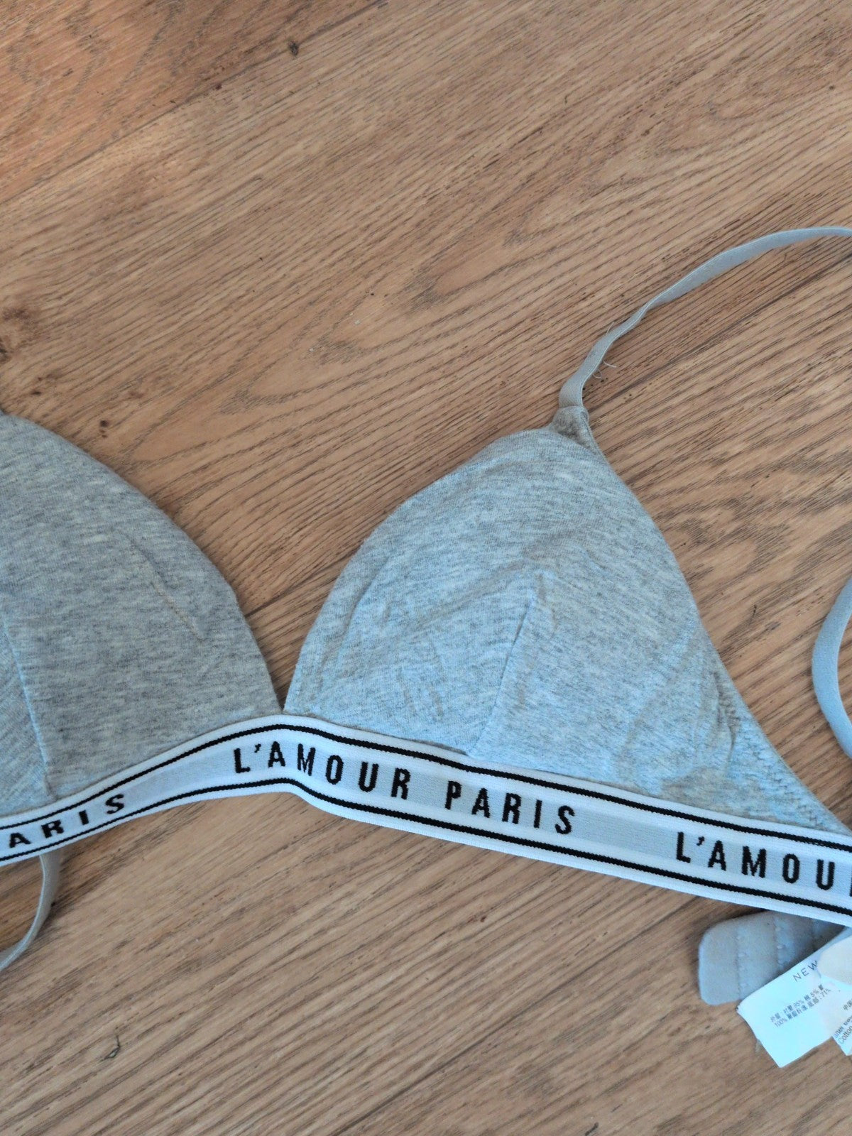 New Look 8 Grey Padded Bra