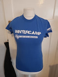 Mens Gildan Medium Blue Wintercamp Short Sleeved Tshirt