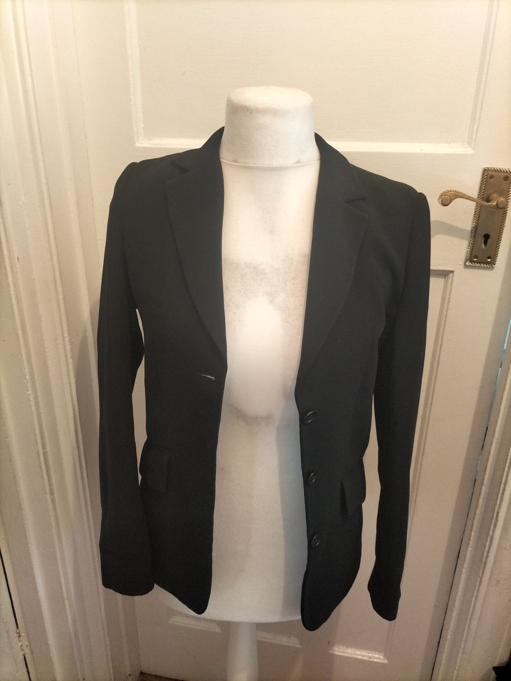 Ladies Skopes Size 8r Black Blazer