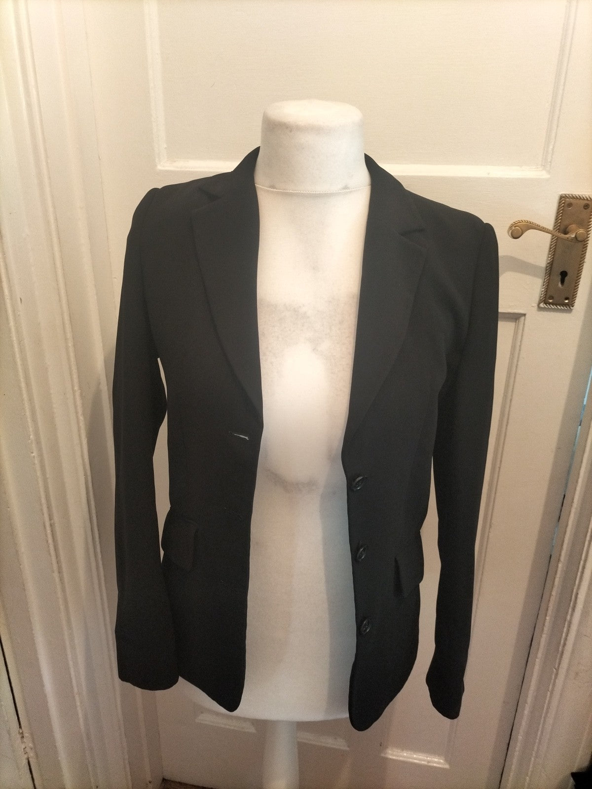 Ladies Skopes Size 8r Black Blazer