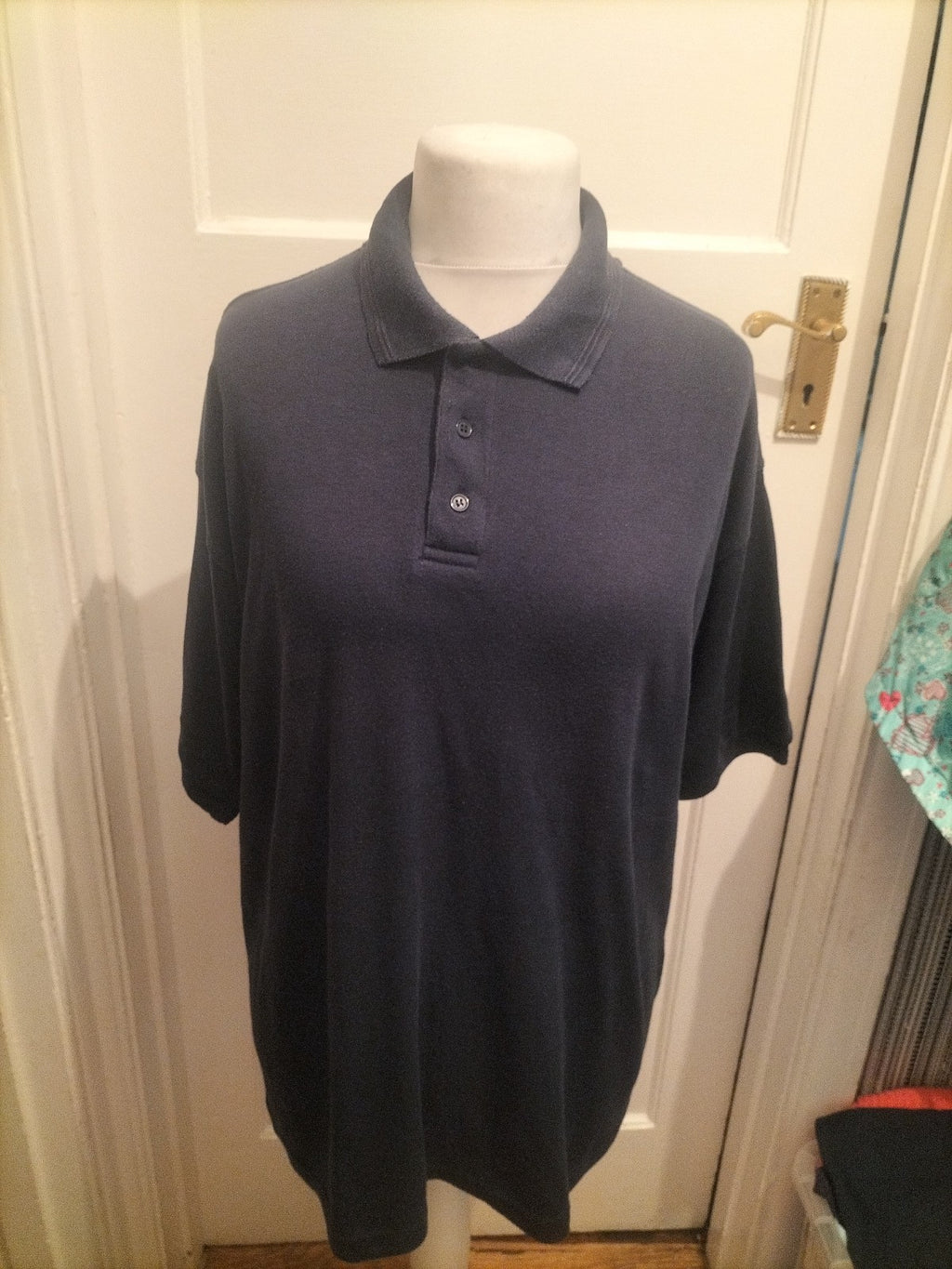 Disciple Clothing XL Navy Short Sleeve Polo