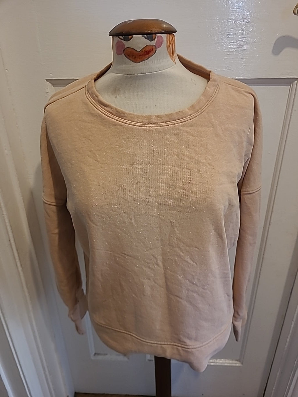 Ladies Next Size Medium Pale Pink Pullover Jumper
