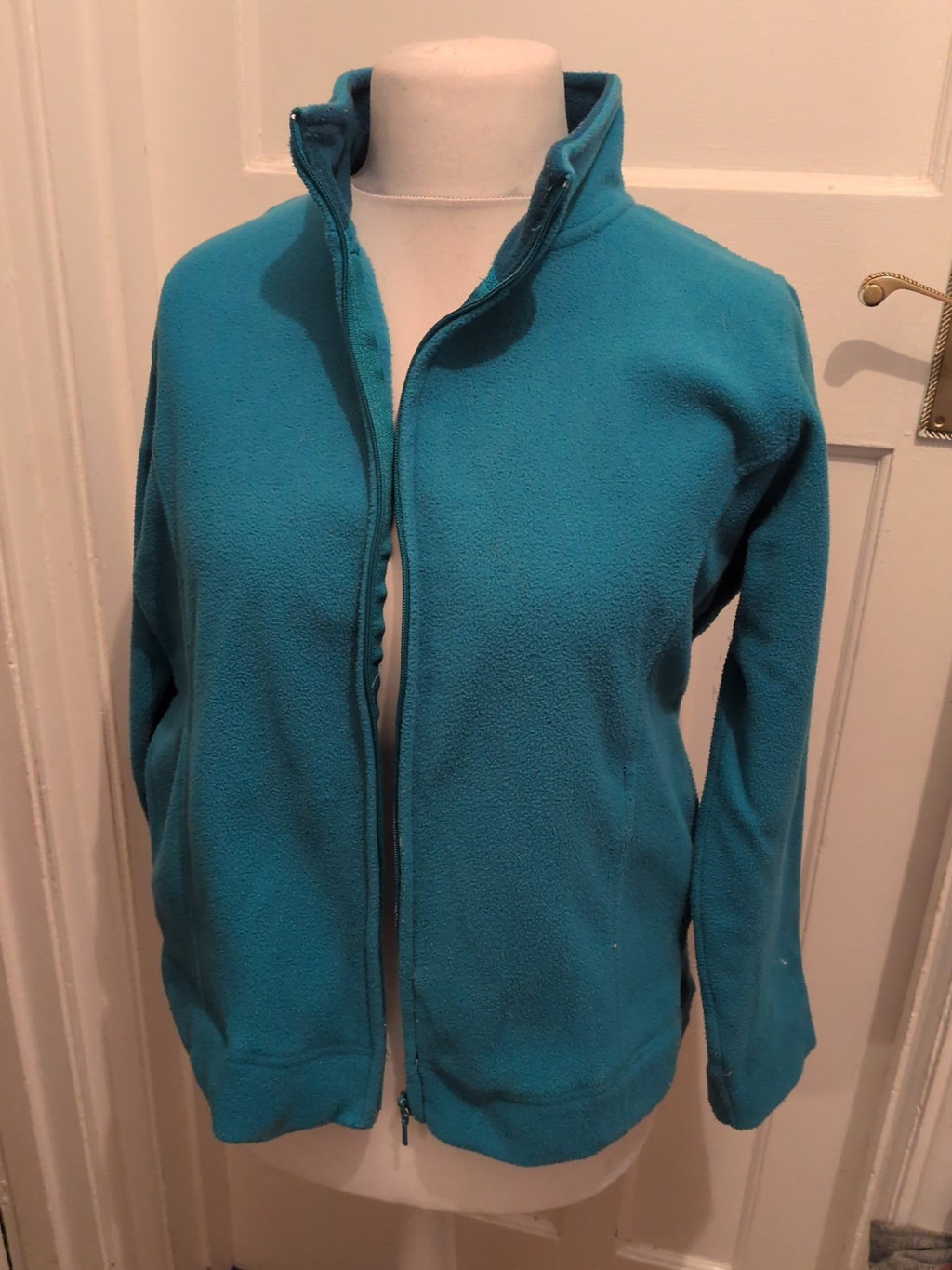 Isle 14-16 Turquoise Full Zip Jumper