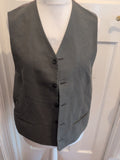 42L Grey Lined Suit Eaicstcoat