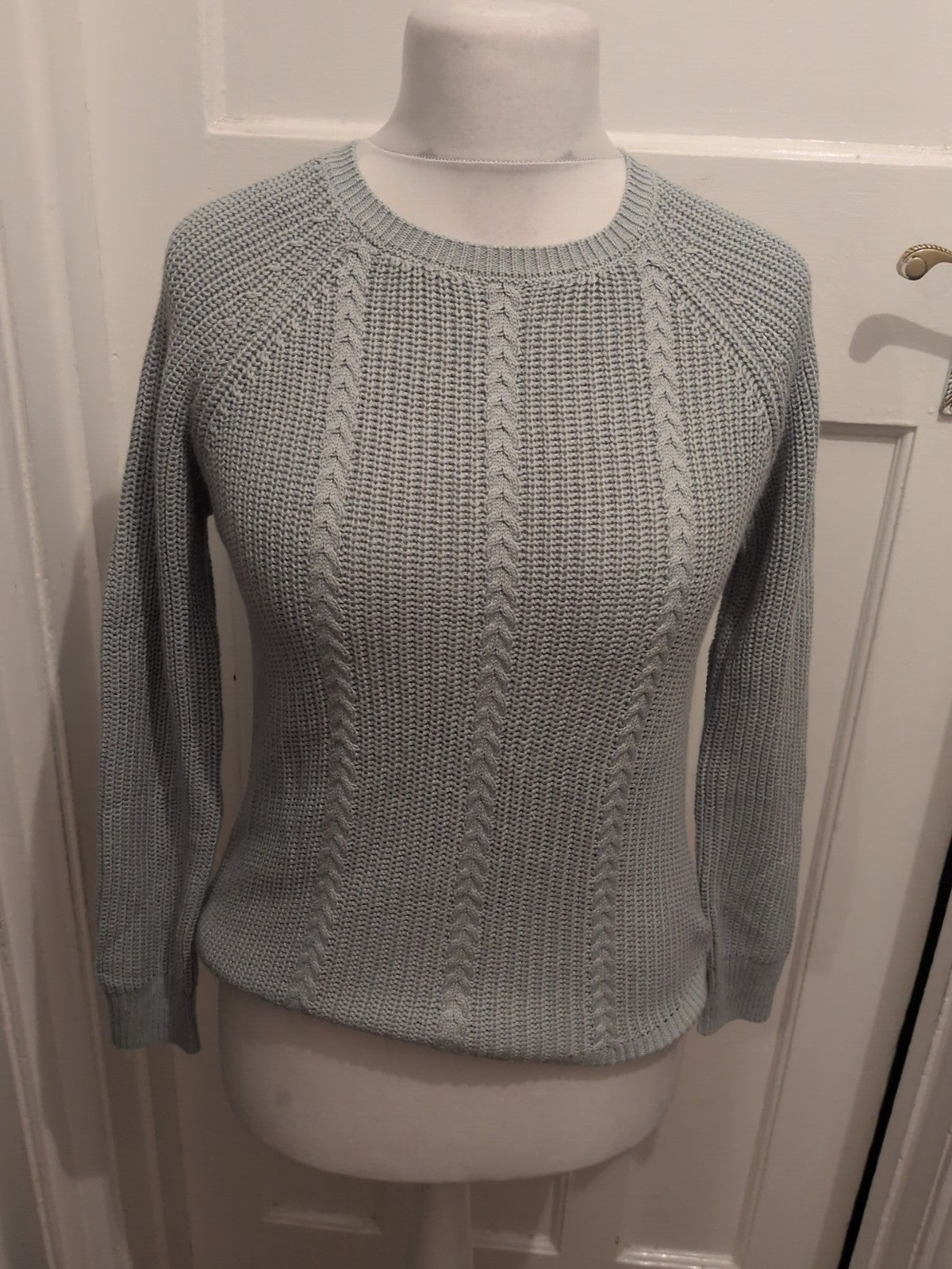 Papaya Small Mint Knit Pullover Jumper