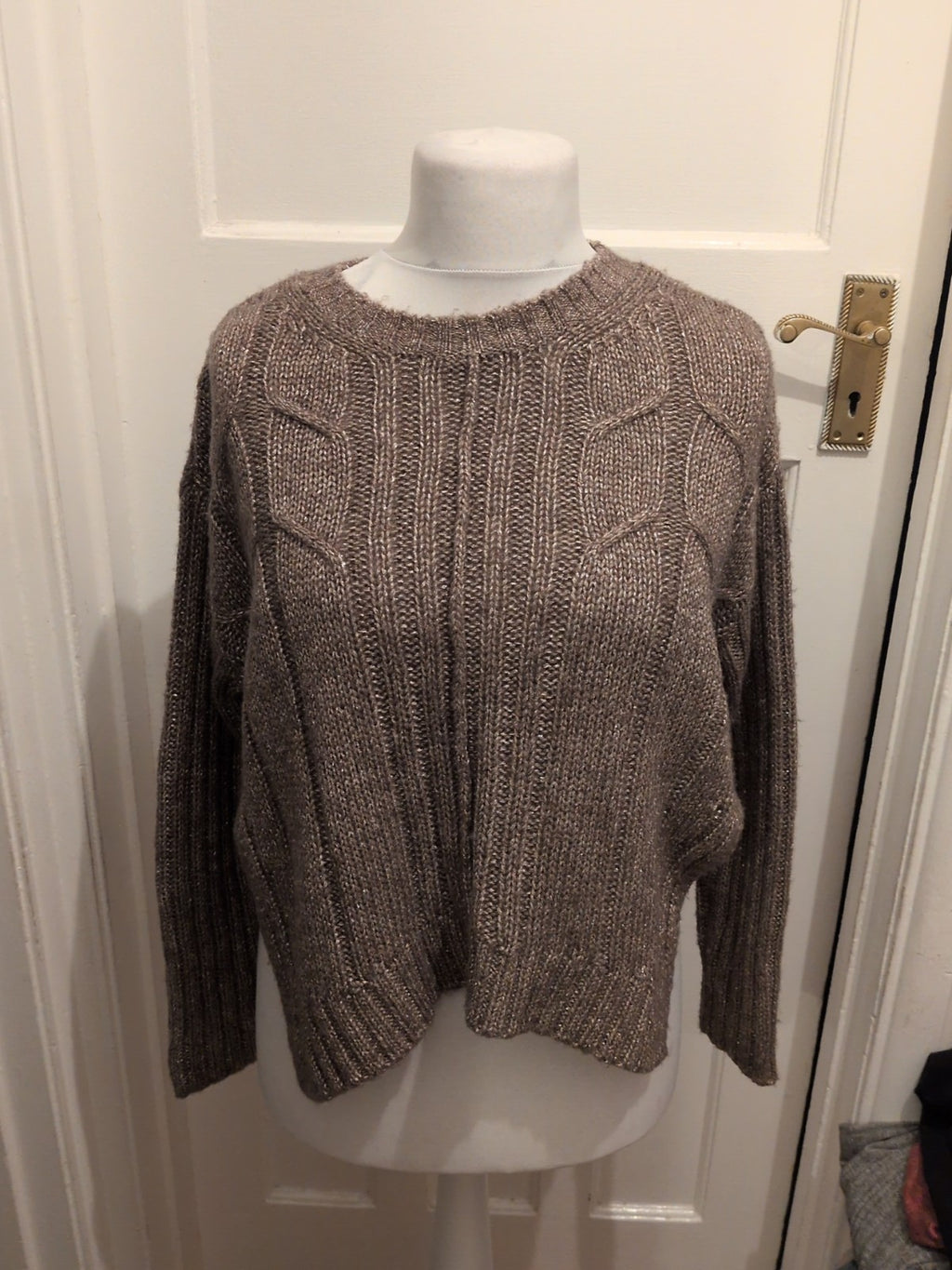 Luisa Cerano 10 Gold Knit Jumper