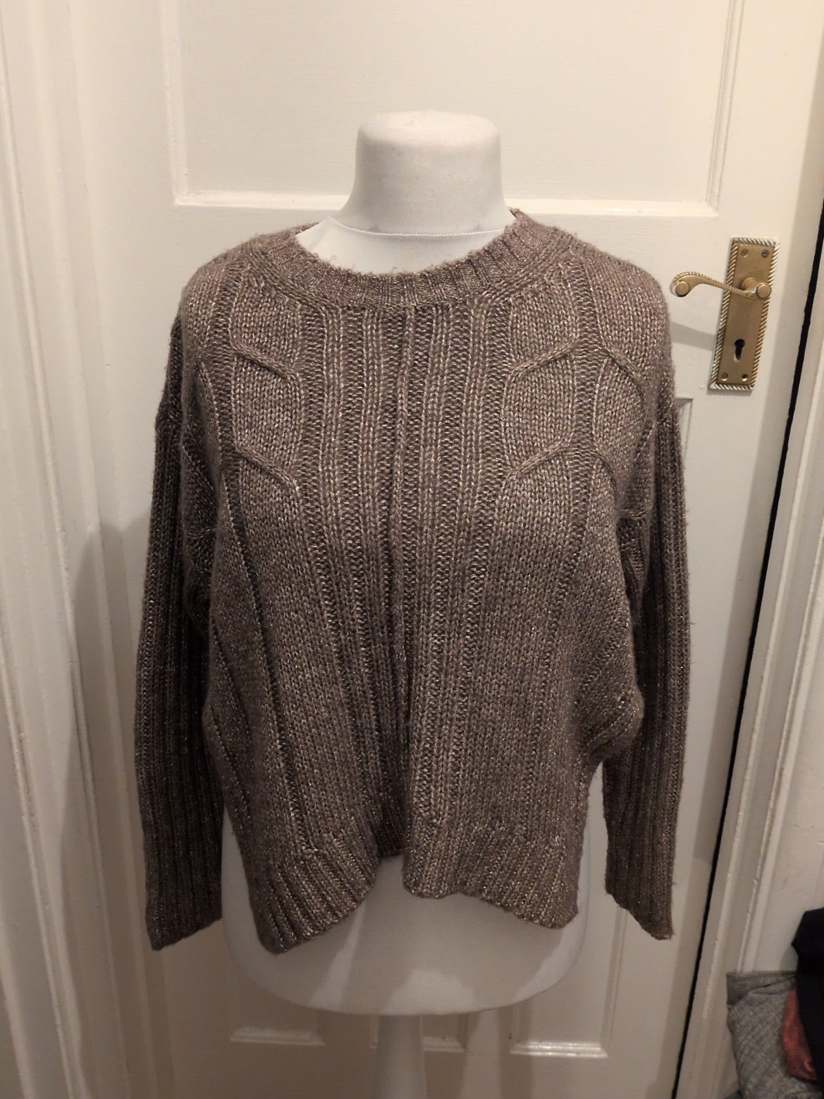Luisa Cerano 10 Gold Knit Jumper
