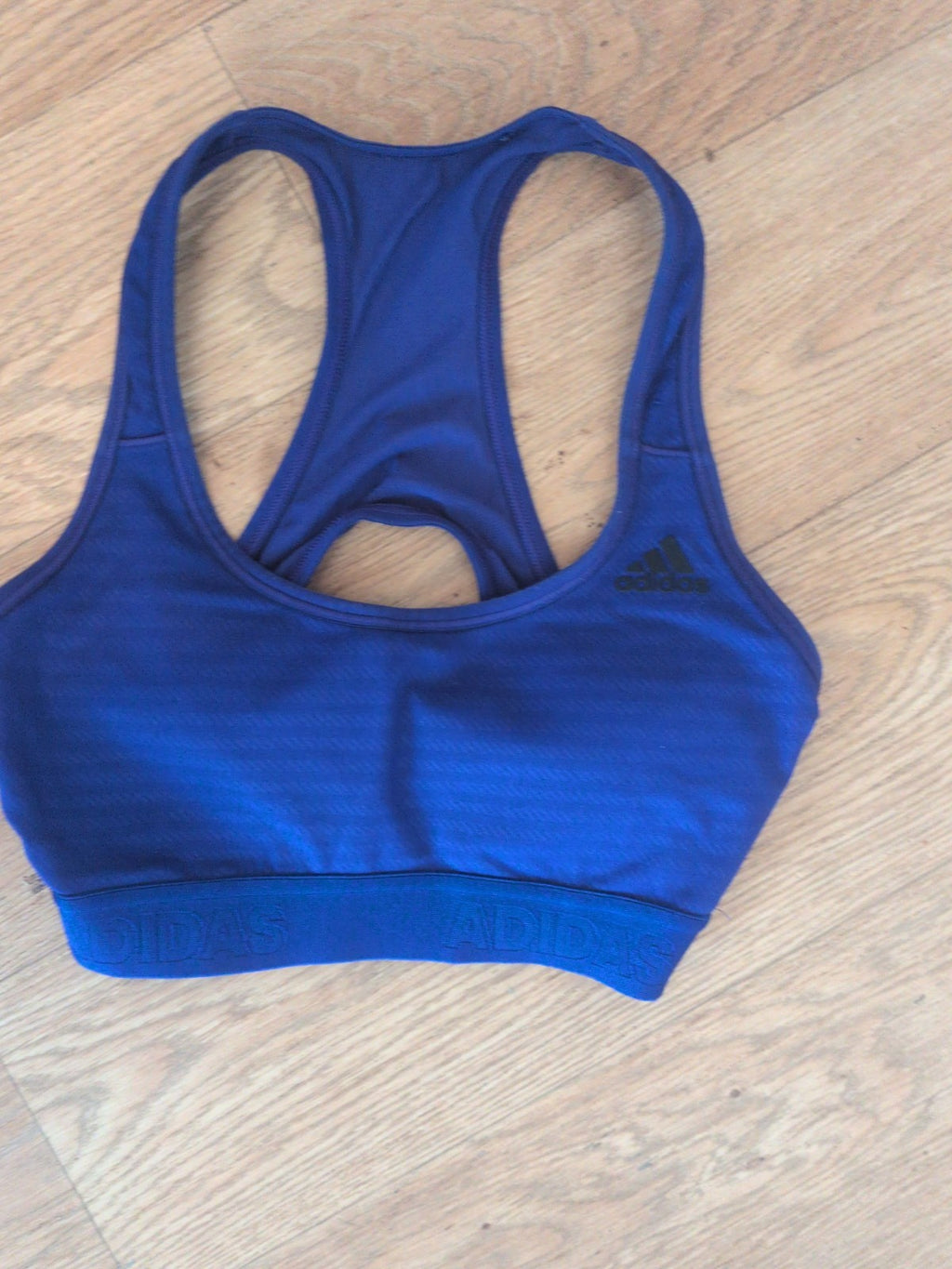 Adidas XL Blue Sports Bra Padding