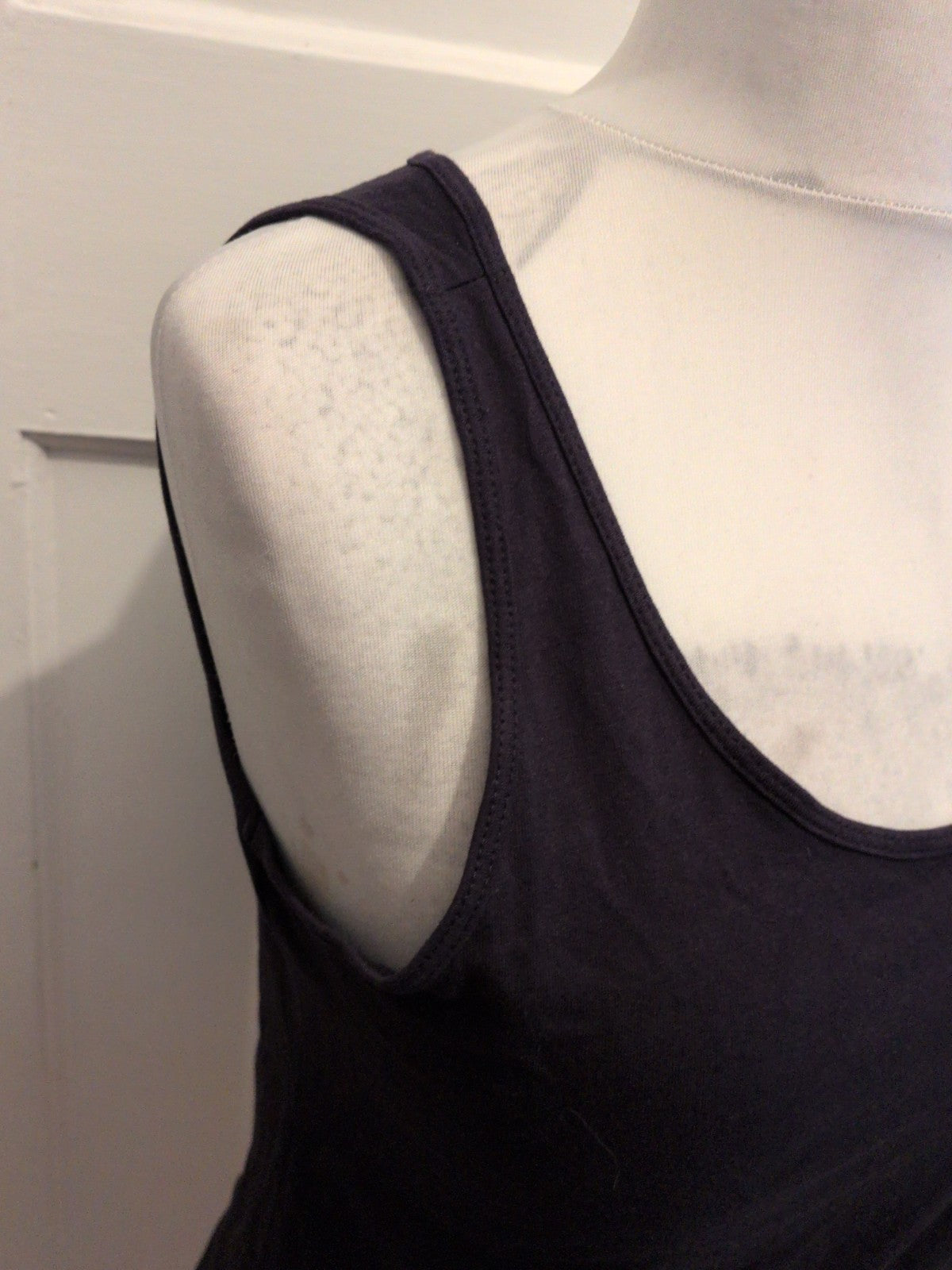 Primark Large Dark Navy Stretch Vest