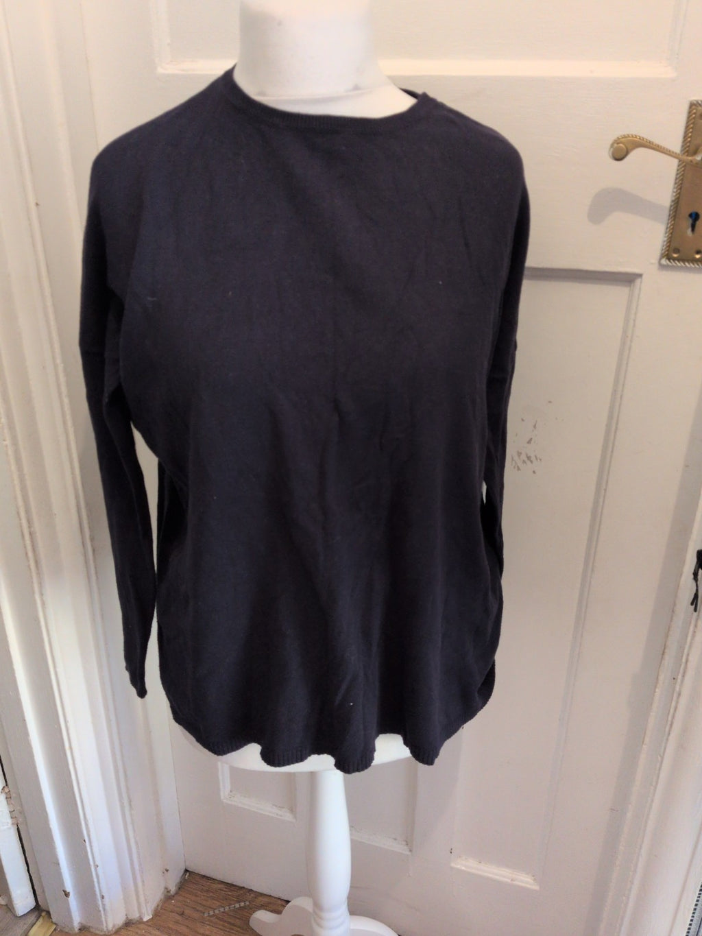 Zara Knit Medium Navy Jumper