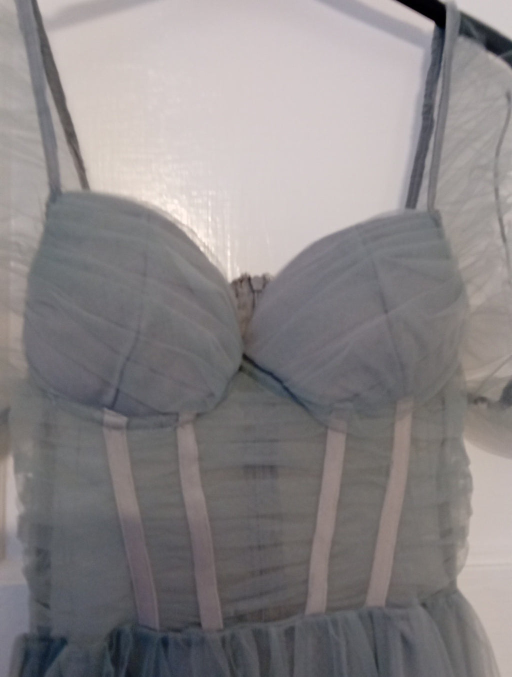 Ladies Party Dress Size XS Shein Powder Blue