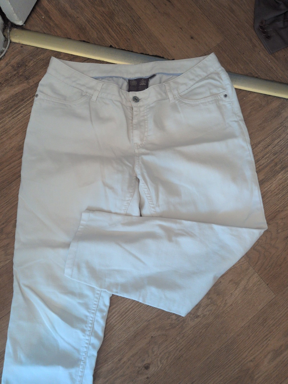 Musto 14 White Soft Jeans