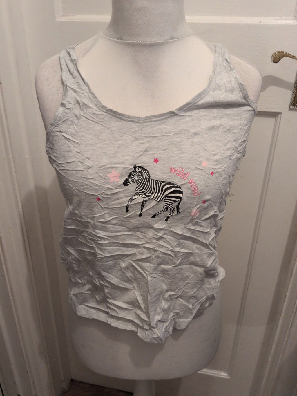 Medium Grey Zebra Pyajama Tol
