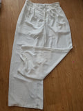Ladies Shein Size L White Elasticated Trousers