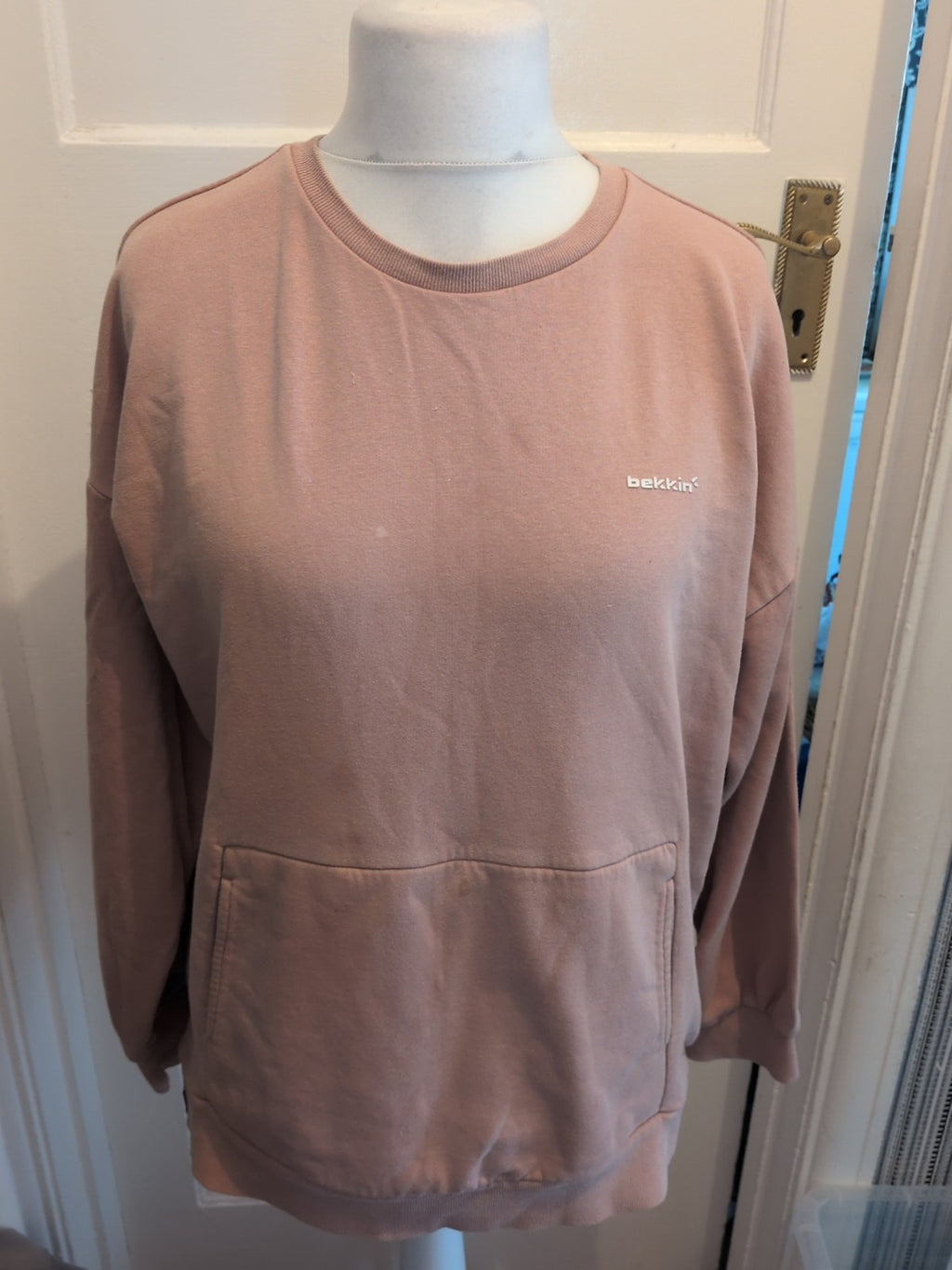 Bekkin XL Pink Pullover Jumper Has Some Marks