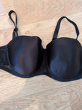 George 38D Black Padded And Wired Bra