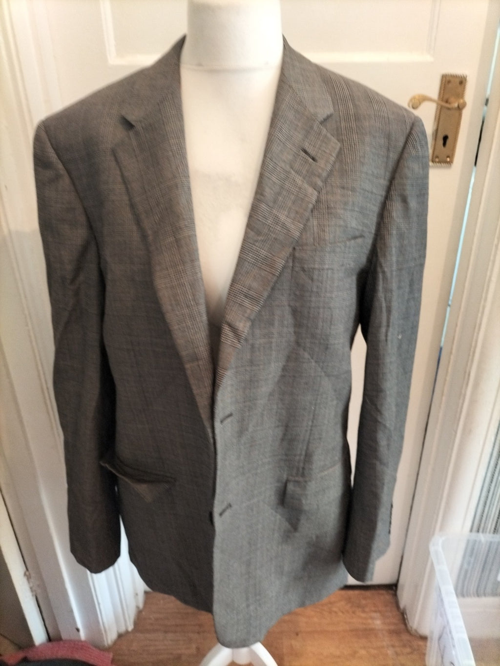 Collezione Marks And Spencer 44 Charcoal Mix Suit Jacket