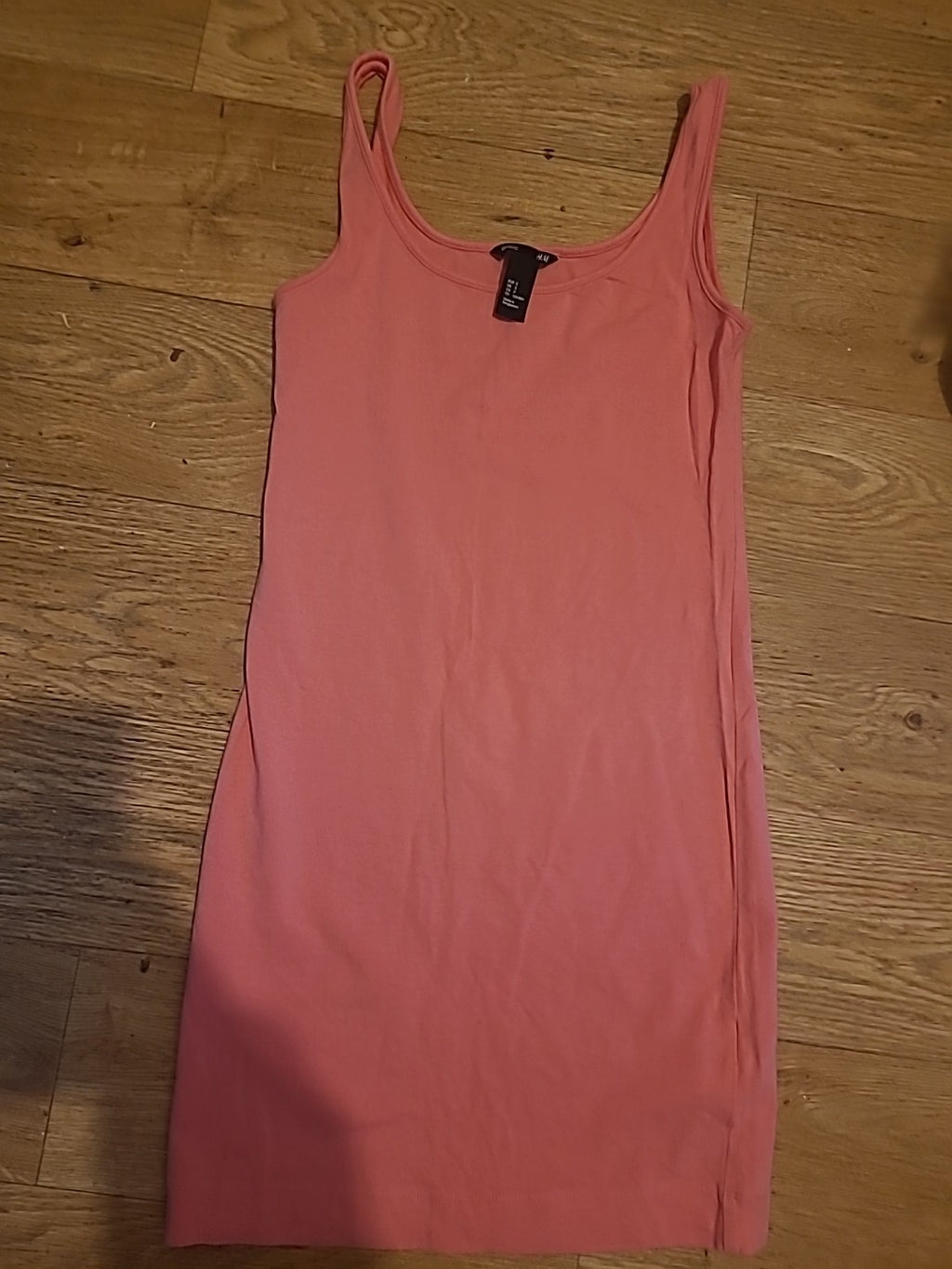 Ladies H&M Basic Size Small Pink Sleeveless Pencil Dress