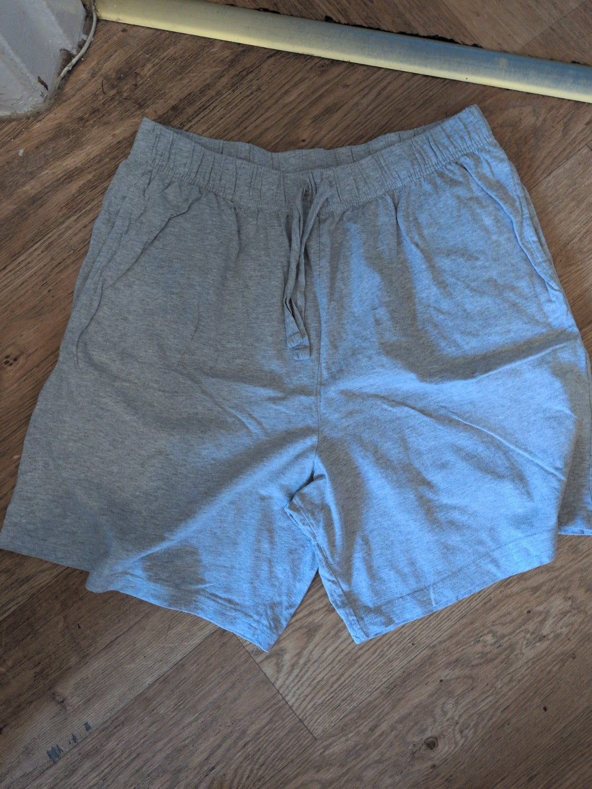 F&F Large Grey Elasticated Pyjama Shorts
