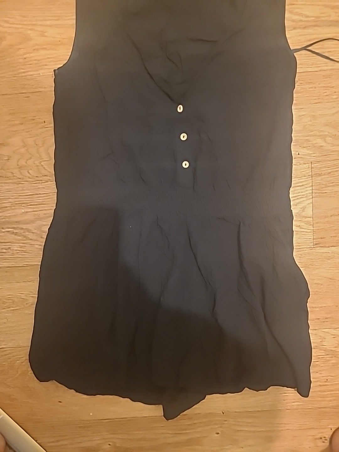 Ladies Cotton On Size Small Black Sleeveless Playsuit
