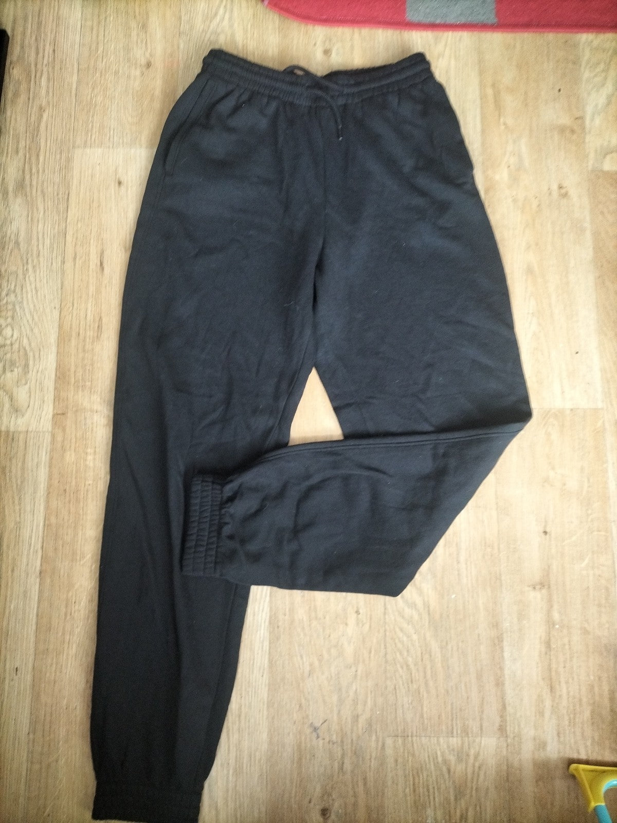 Ladies Divided Size Small Black Elasticated Joggers