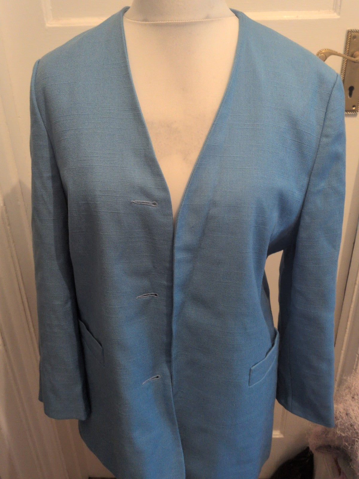 The Edinburgh Collection XL Blue Lined Blazer