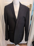 Williams And Brown 46" Black Tuxedo Jacket