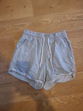 Ladies I Saw It First Size 6 Grey Elasticated Sweat Shorts