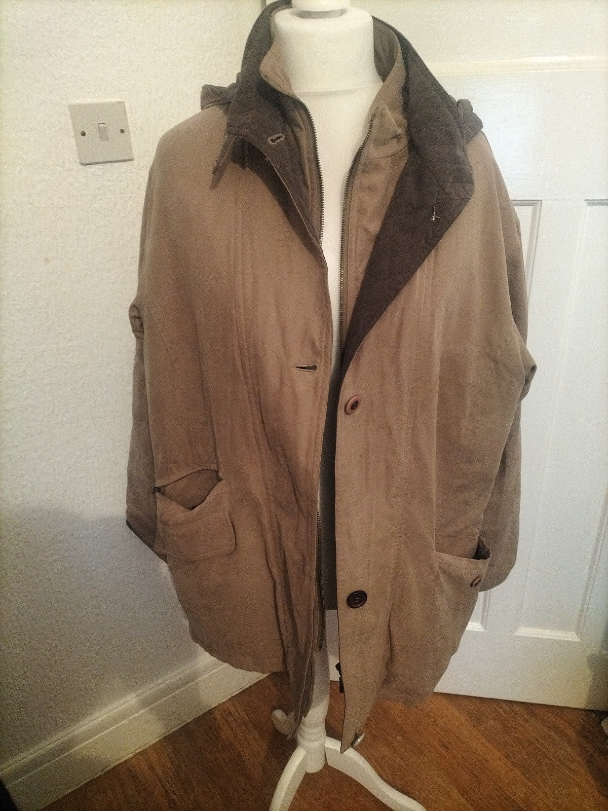 Ladies Holmewood Size 16 Brown  Coat